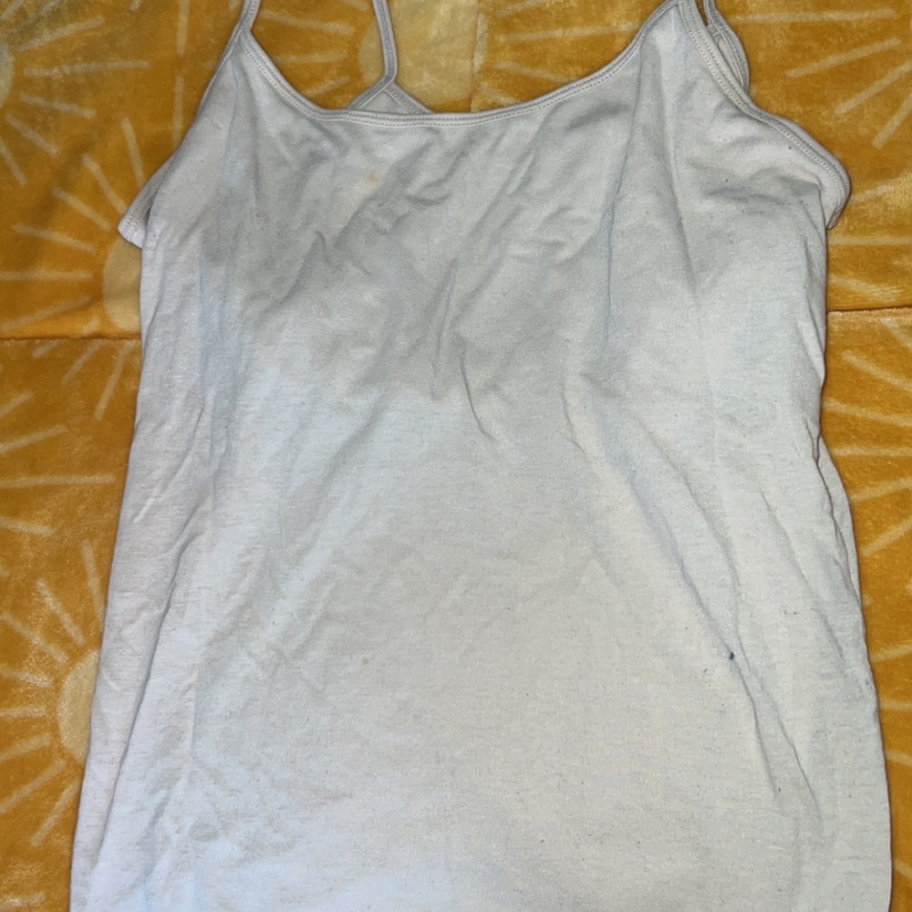 White under Tank top